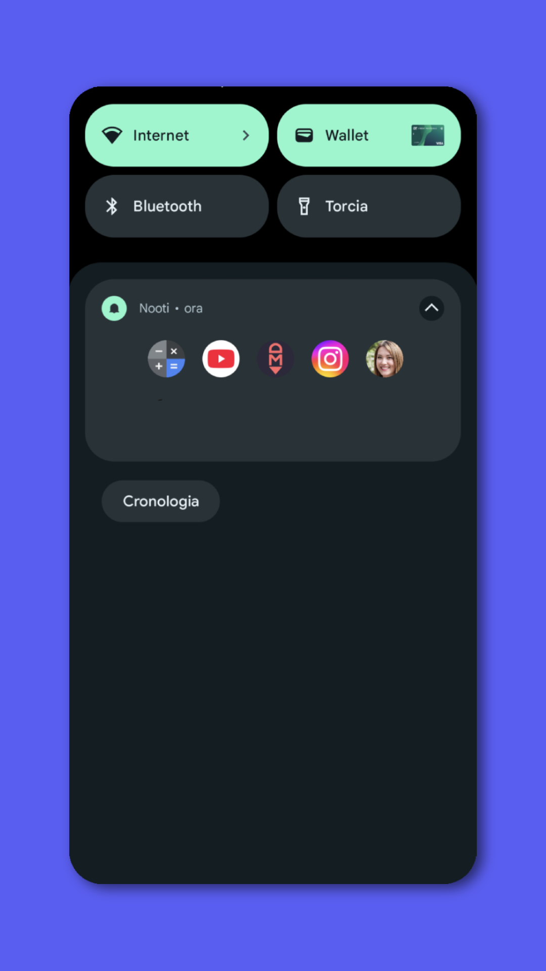 Notification example
